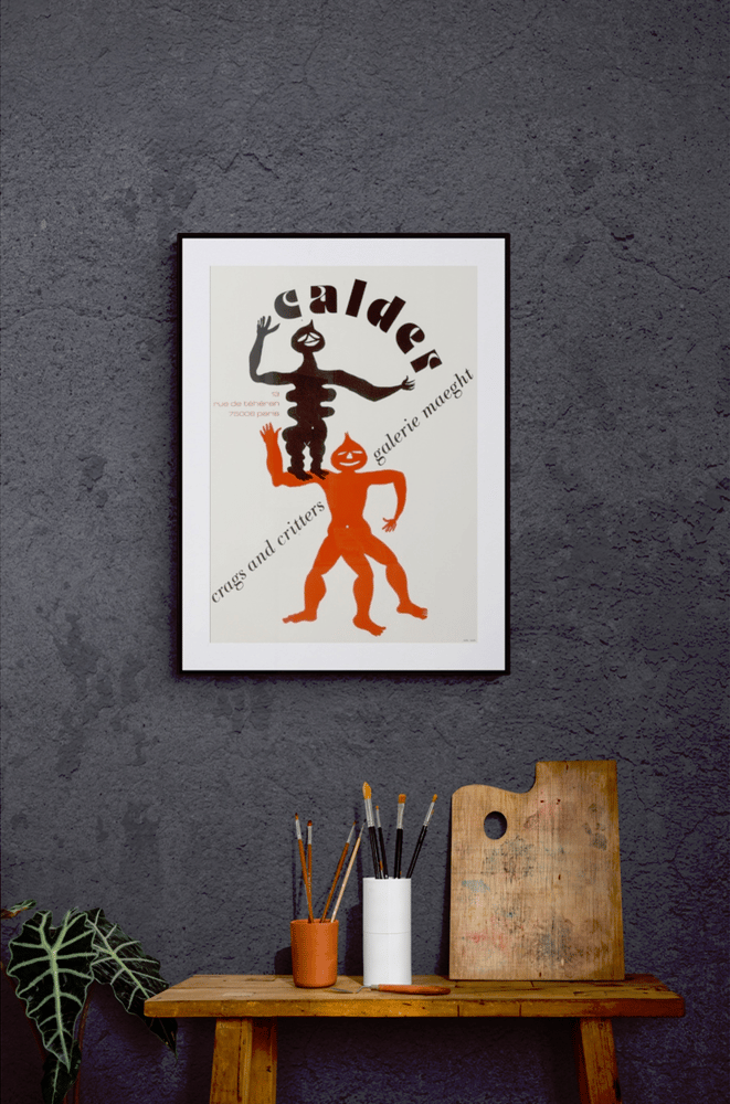 alexander calder / crags & critters / poster 118 | twentieth